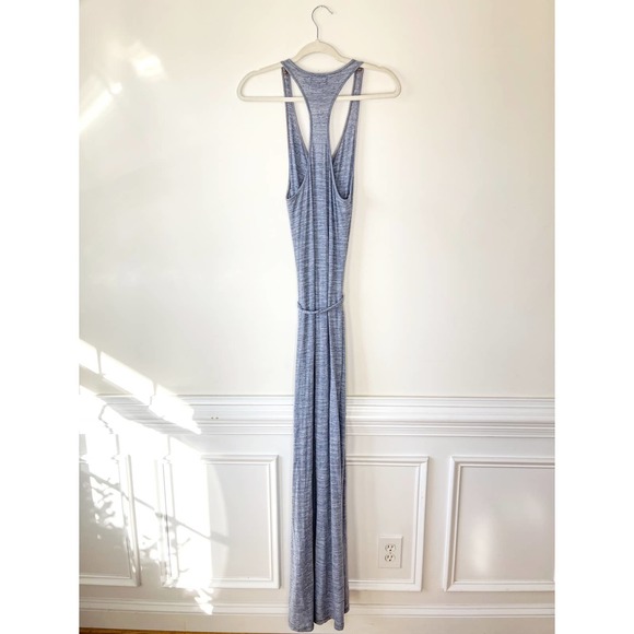 EEUC Nation LTD Blue Henley Snap Slip Maxi Dress - Picture 3 of 4
